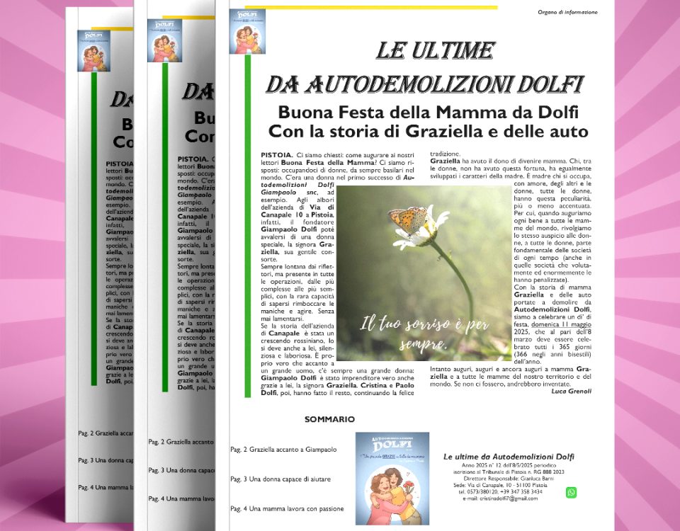Giornale Dolfi maggio