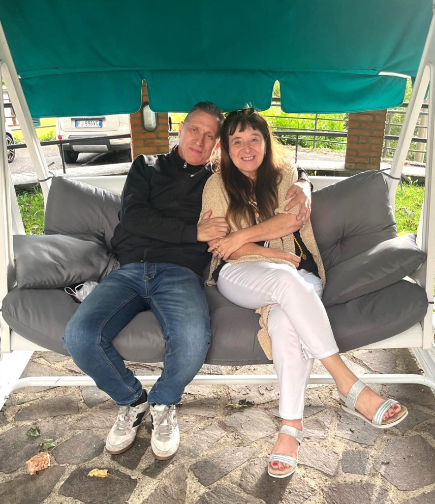 cristina dolfi e marito